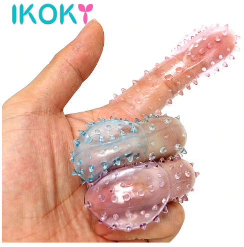 New IKOKY Pcs Set Flirting Spike Glove G Spot Massage Adult Sex Toys For Women Barbed